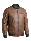Chaqueta cuero hombre