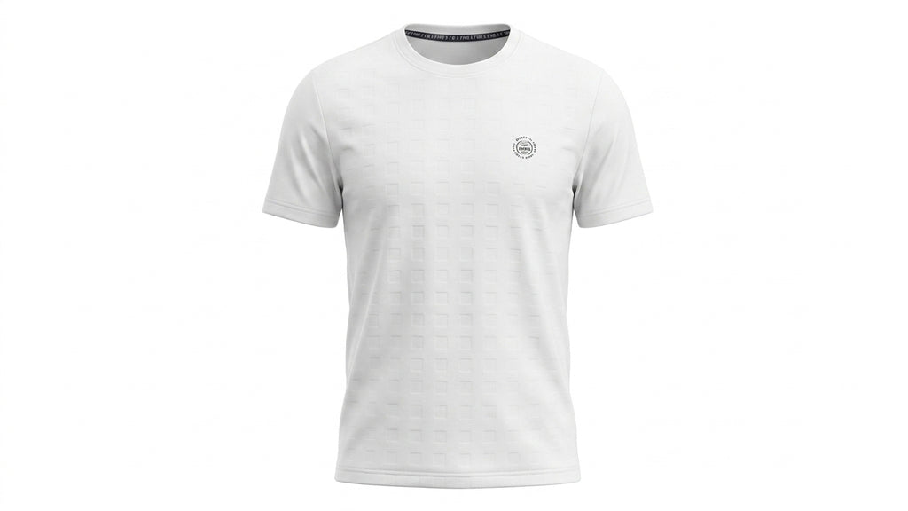 Camiseta, hombre rombos